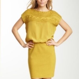 Vince camuto blouson knit sweater dress.